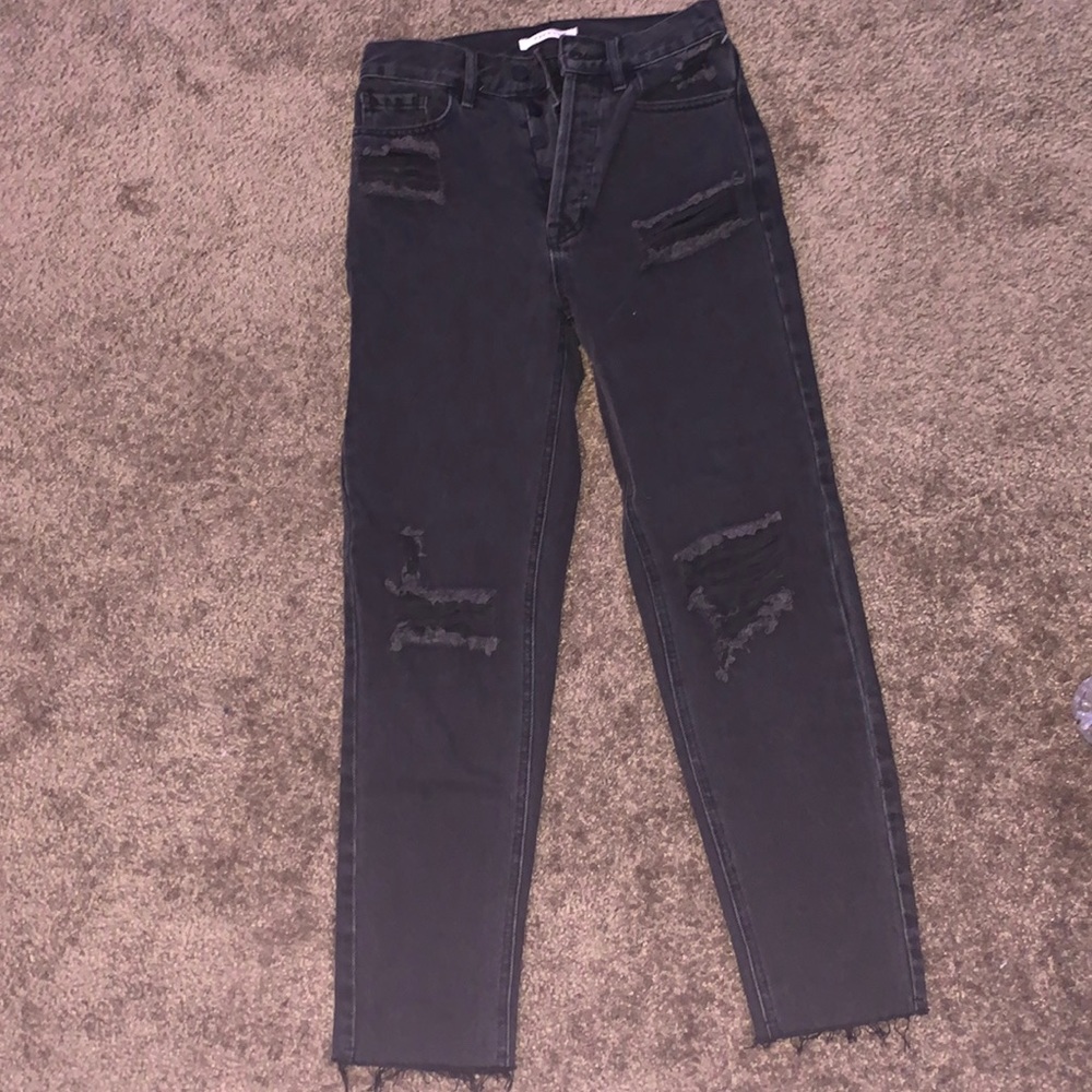 Ripped Black jeans from PacSun